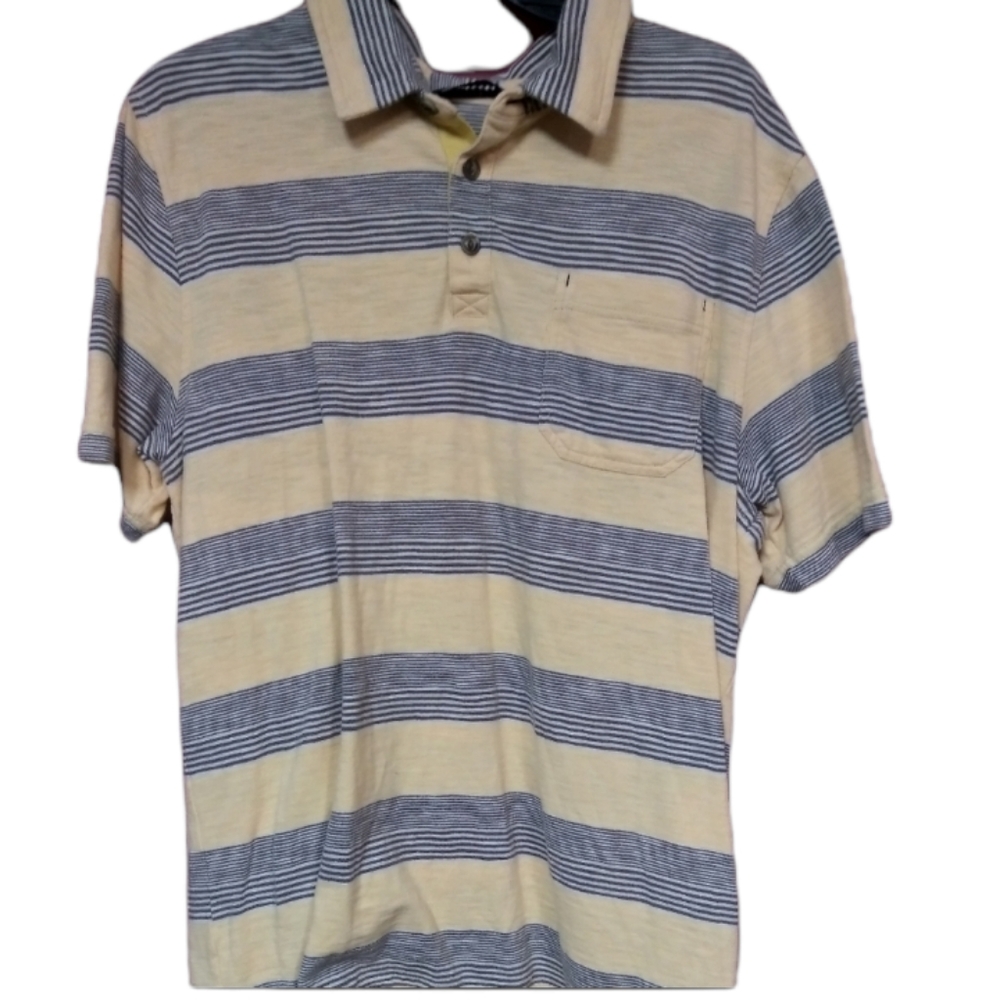 The North Facebook Mens Striped Shirt Size XL